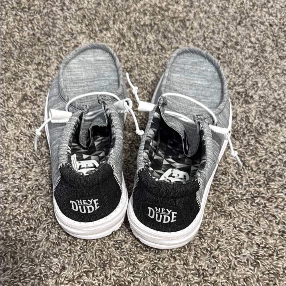 Hey Dude men’s in Gray and Black